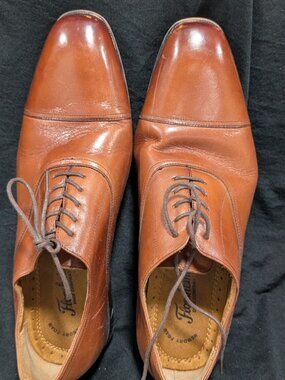 Florsheim Men’s Dress Tan Cap Toe Shoes – Size 11.5